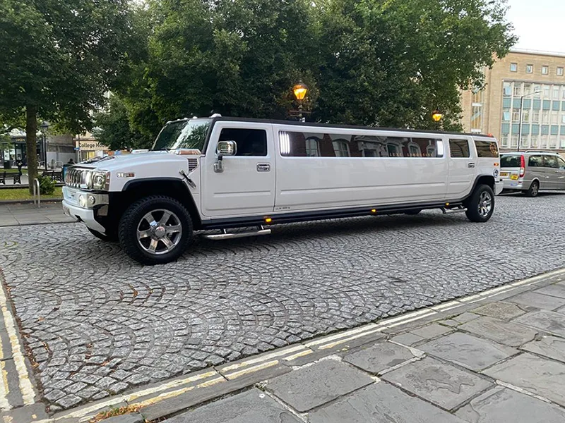 White Hummer Limos