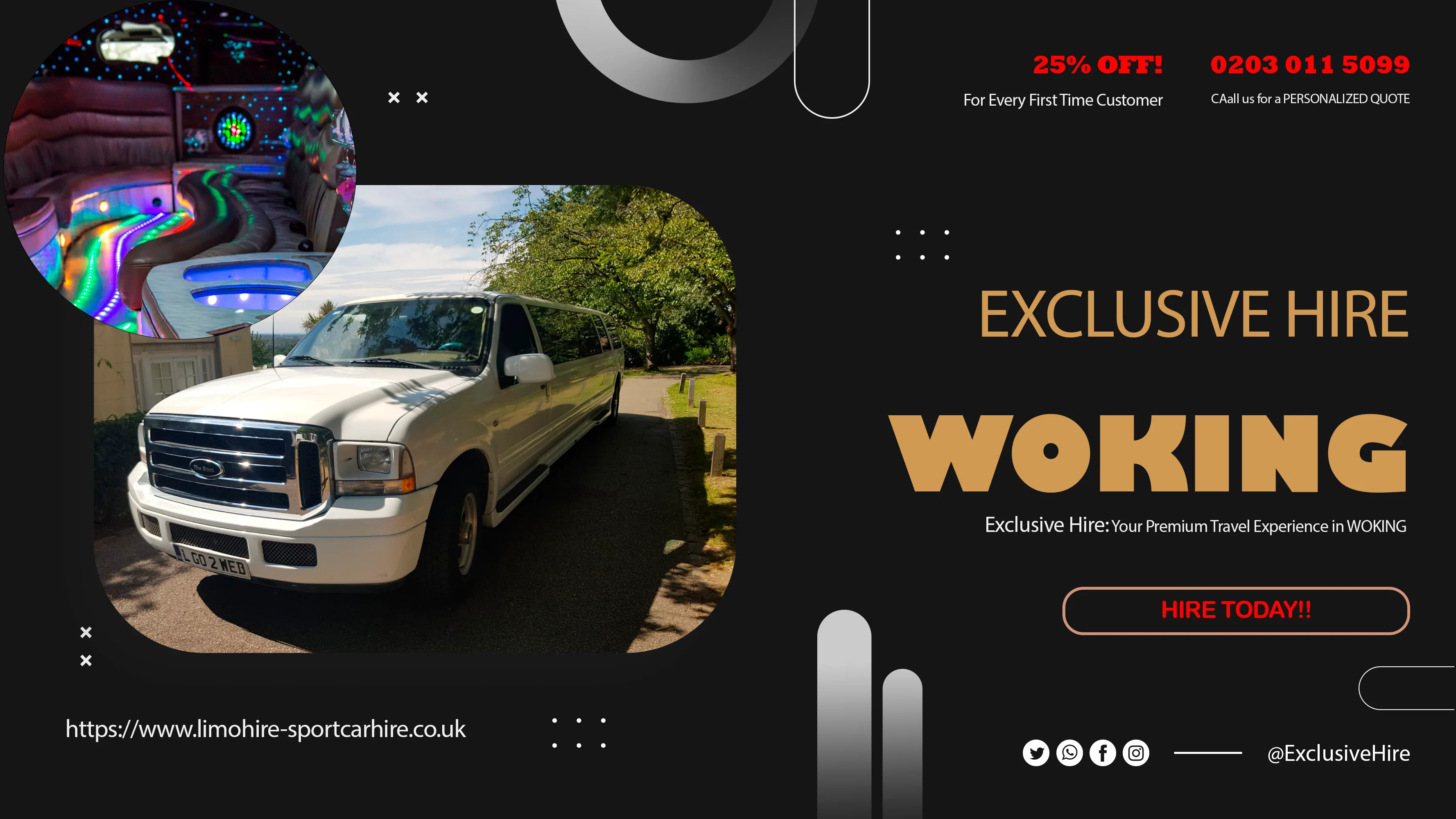 Limo Hire Woking
