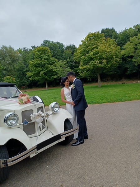 Luxurious Vintage Beauford Wedding Cars