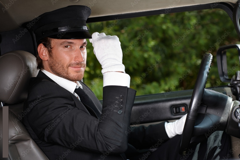 Gloved Chauffeur for Covid 19 Compliance