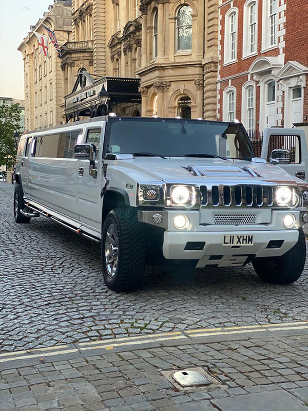 Hummer Limo for Filming and Production Supercar Hire