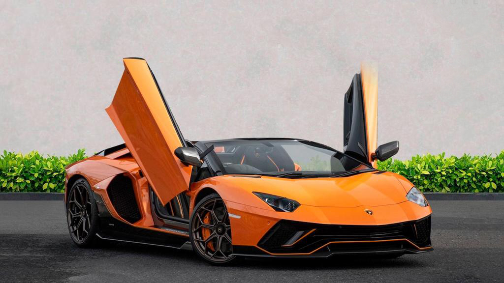 Lamborghini Aventador for Filming and Production Car Hire